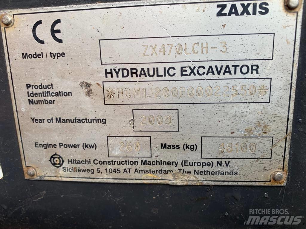  zaxis ZX470LCH-3 Rupsgraafmachines