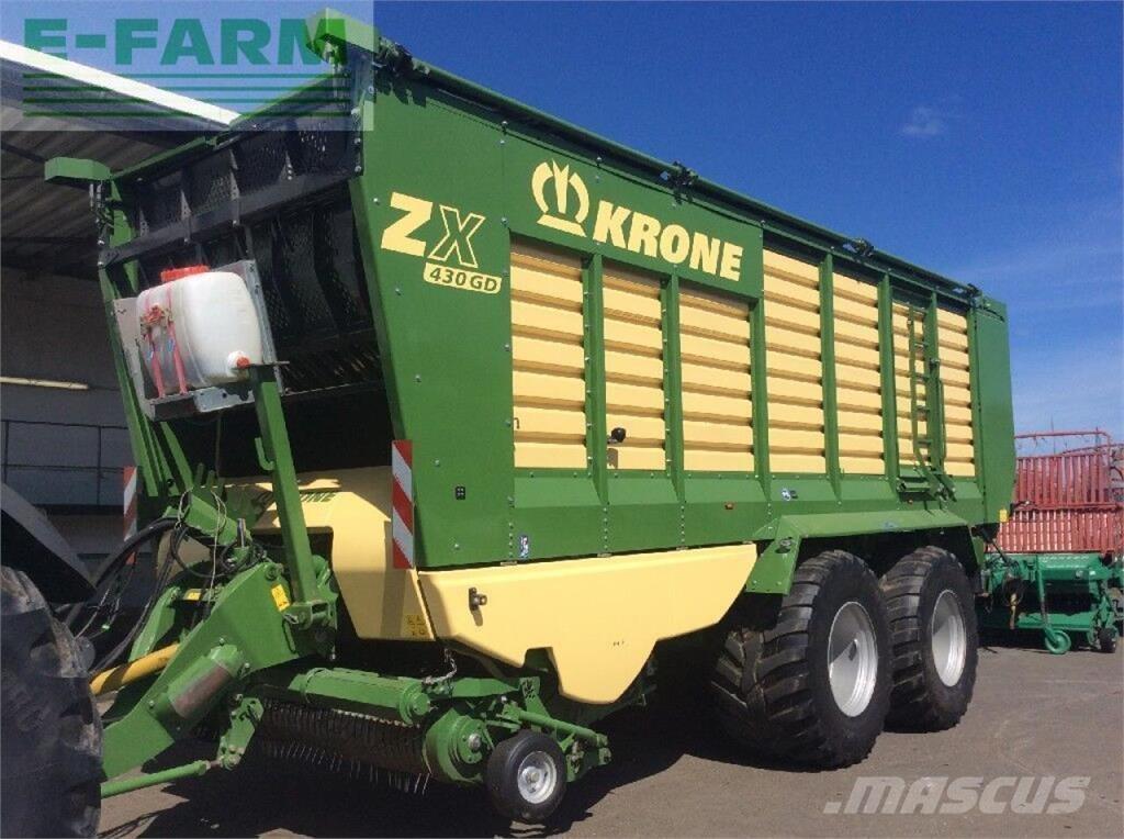 Krone zx 430 gd Graantransportwagen