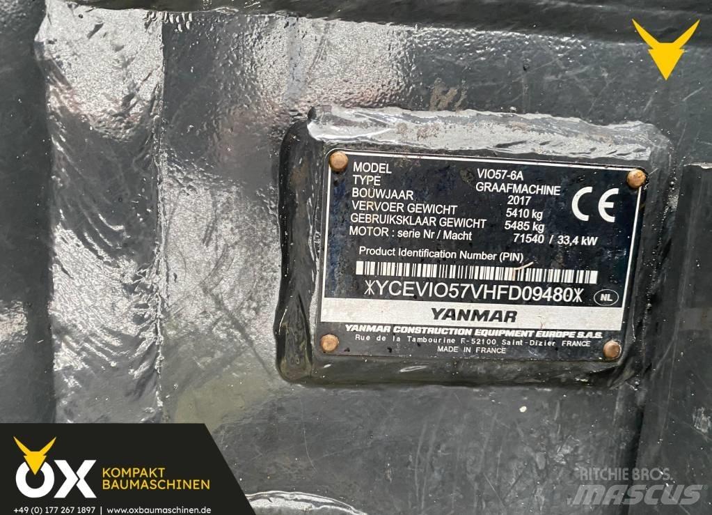 Yanmar Vio 57 U Minigraafmachines < 7t