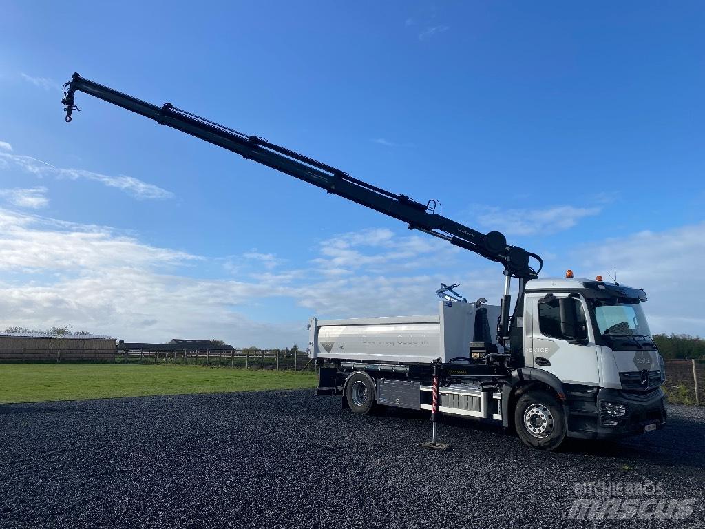 Mercedes-Benz Antos Vrachtwagen met containersysteem