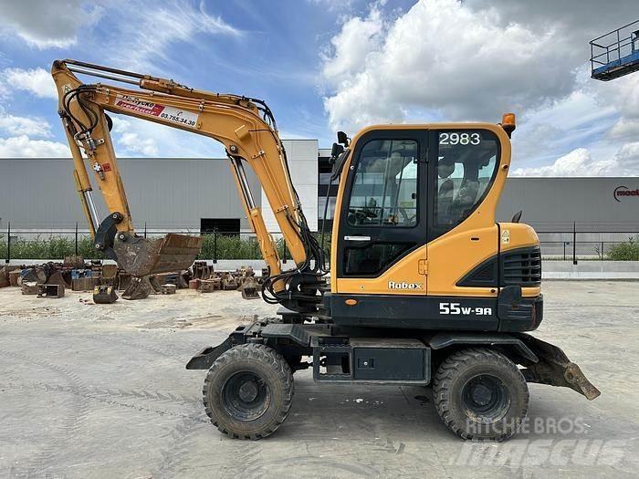 Hyundai R55W-9A Wielgraafmachines