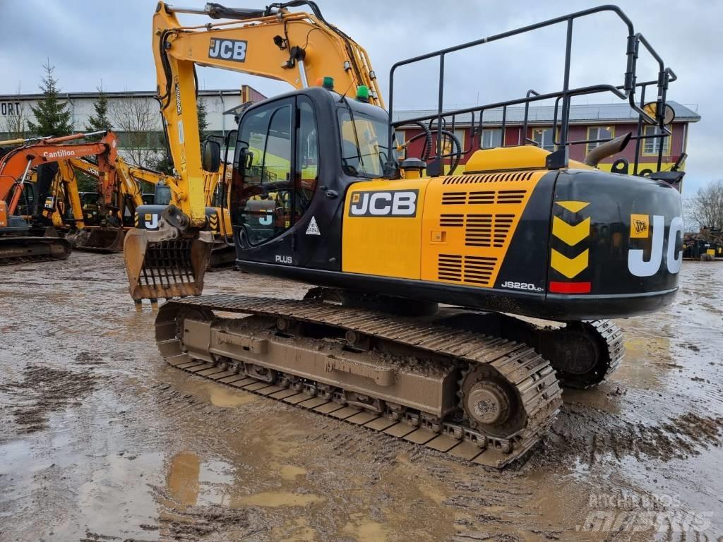 JCB JS 220LC Plus Rupsgraafmachines