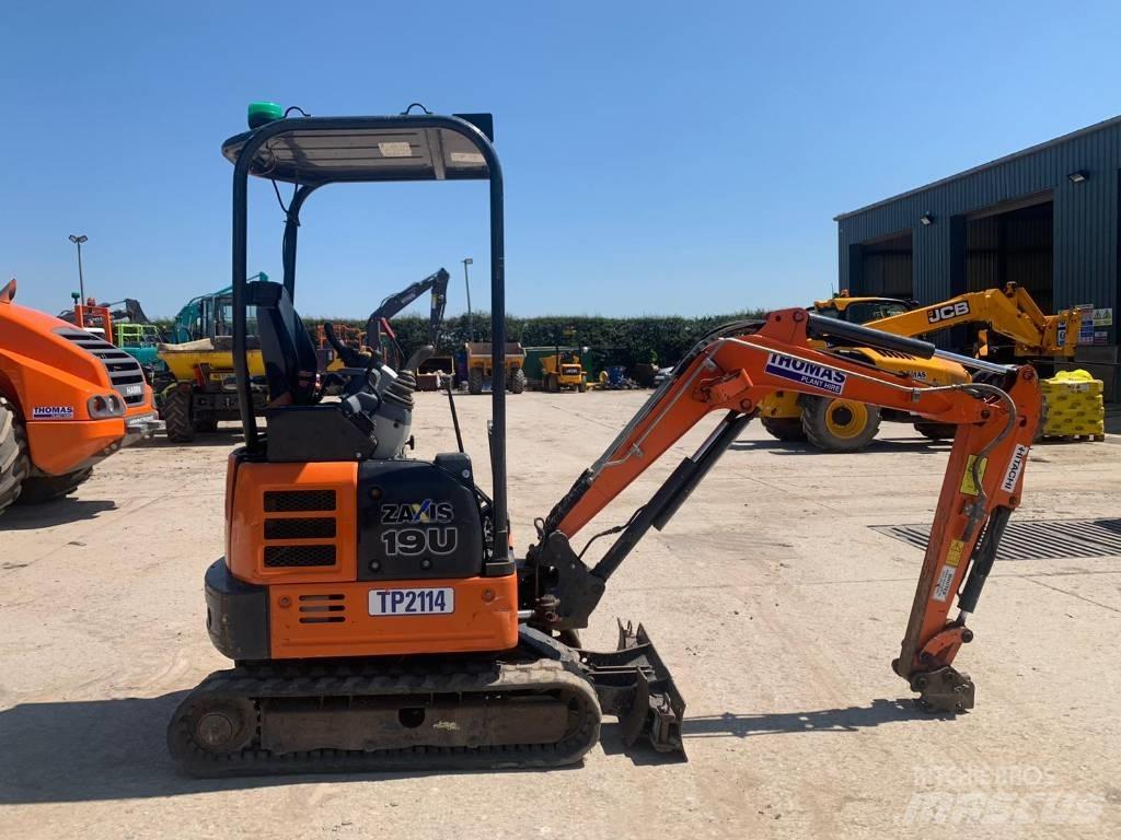 Hitachi ZX 19 U-5 Minigraafmachines < 7t
