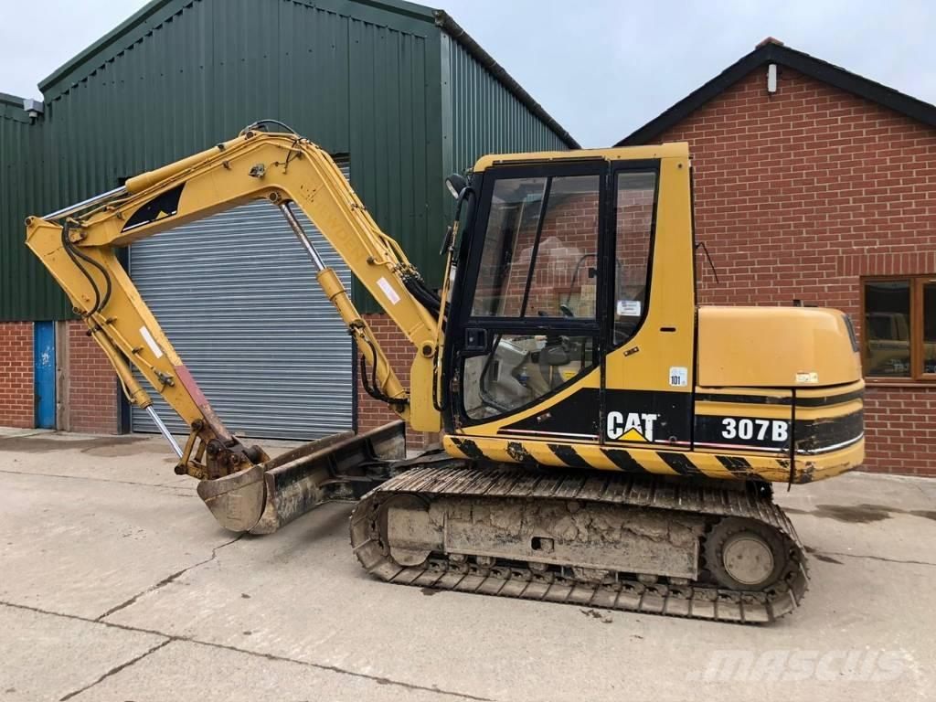 CAT 307 B Rupsgraafmachines