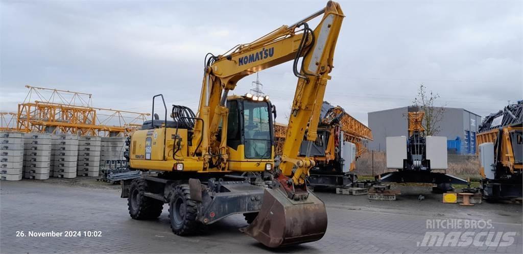 Komatsu PW160-7E0 Wielgraafmachines