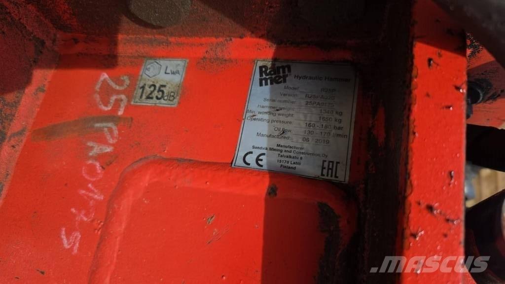 Rammer R25P Hamers en brekers