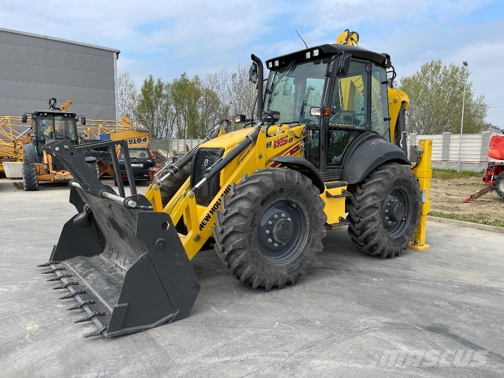 New Holland B 115 B Graaf-laadcombinaties