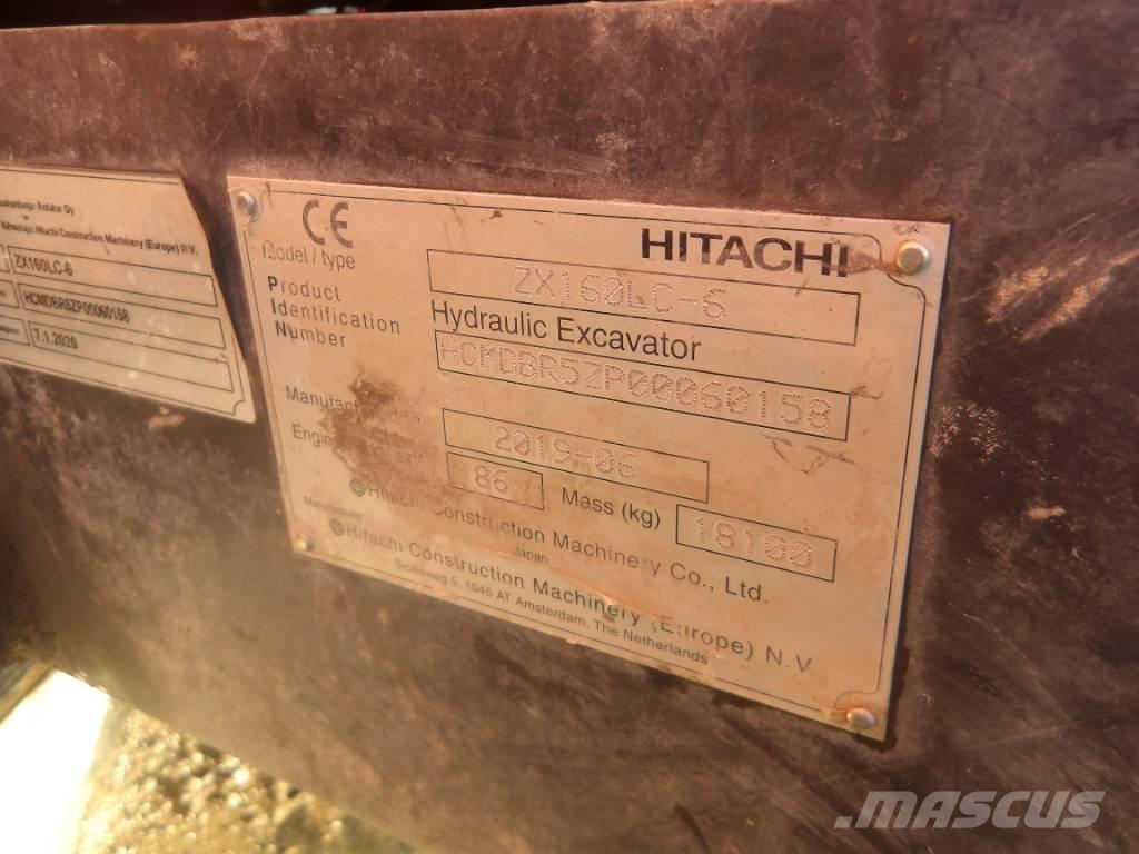 Hitachi ZX 160 LC Rupsgraafmachines