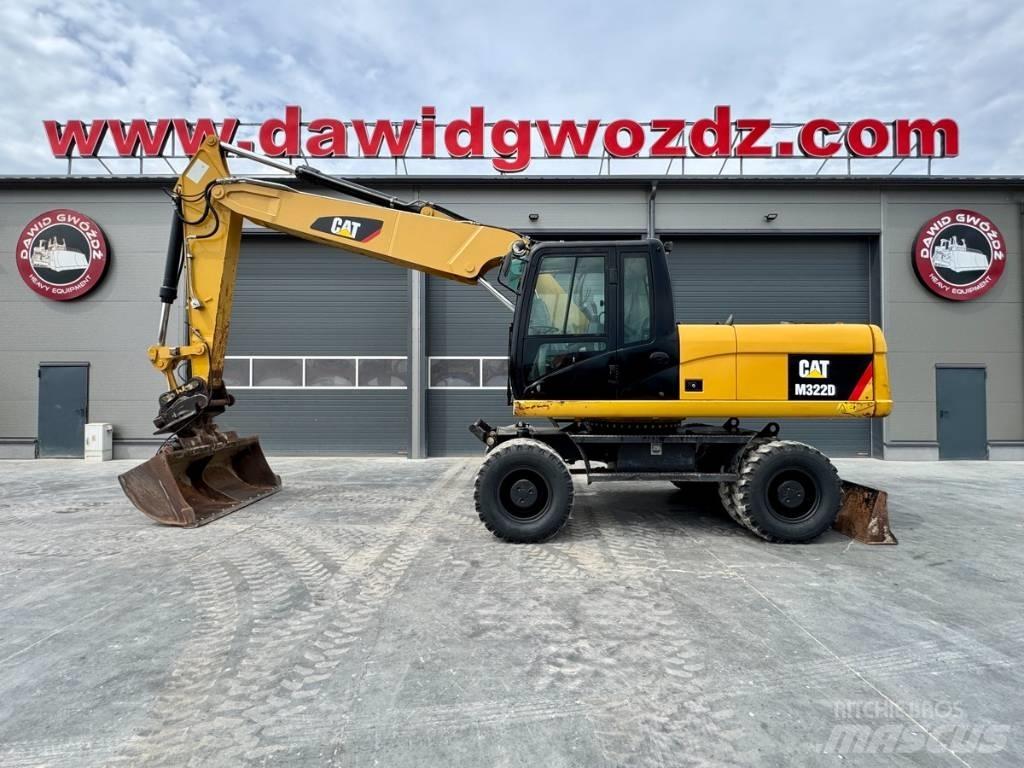 CAT M322D Wielgraafmachines
