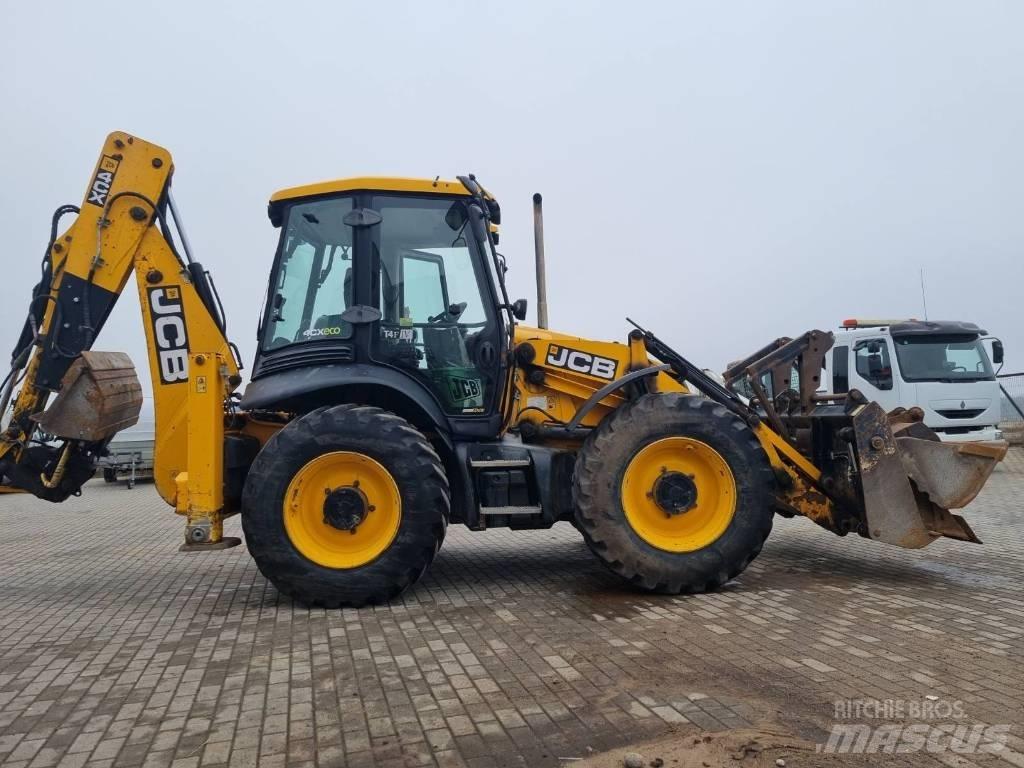 JCB 4 CX Graaf-laadcombinaties