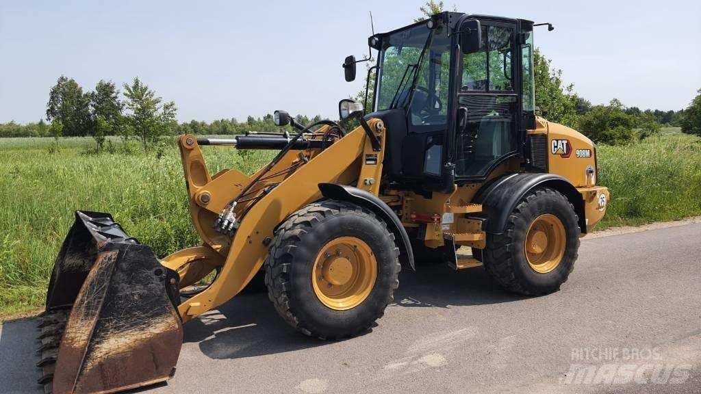 CAT 908M Wielladers
