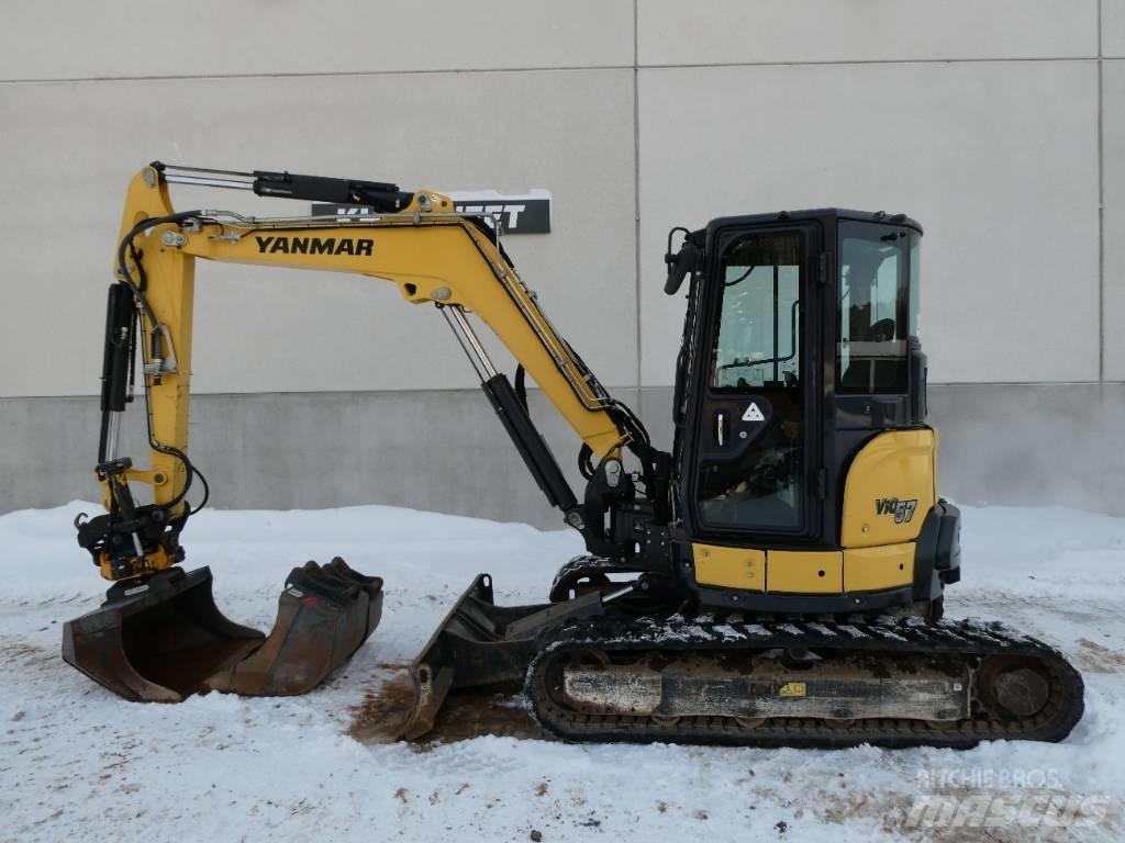 Yanmar Vio 57-6A Minigraafmachines < 7t