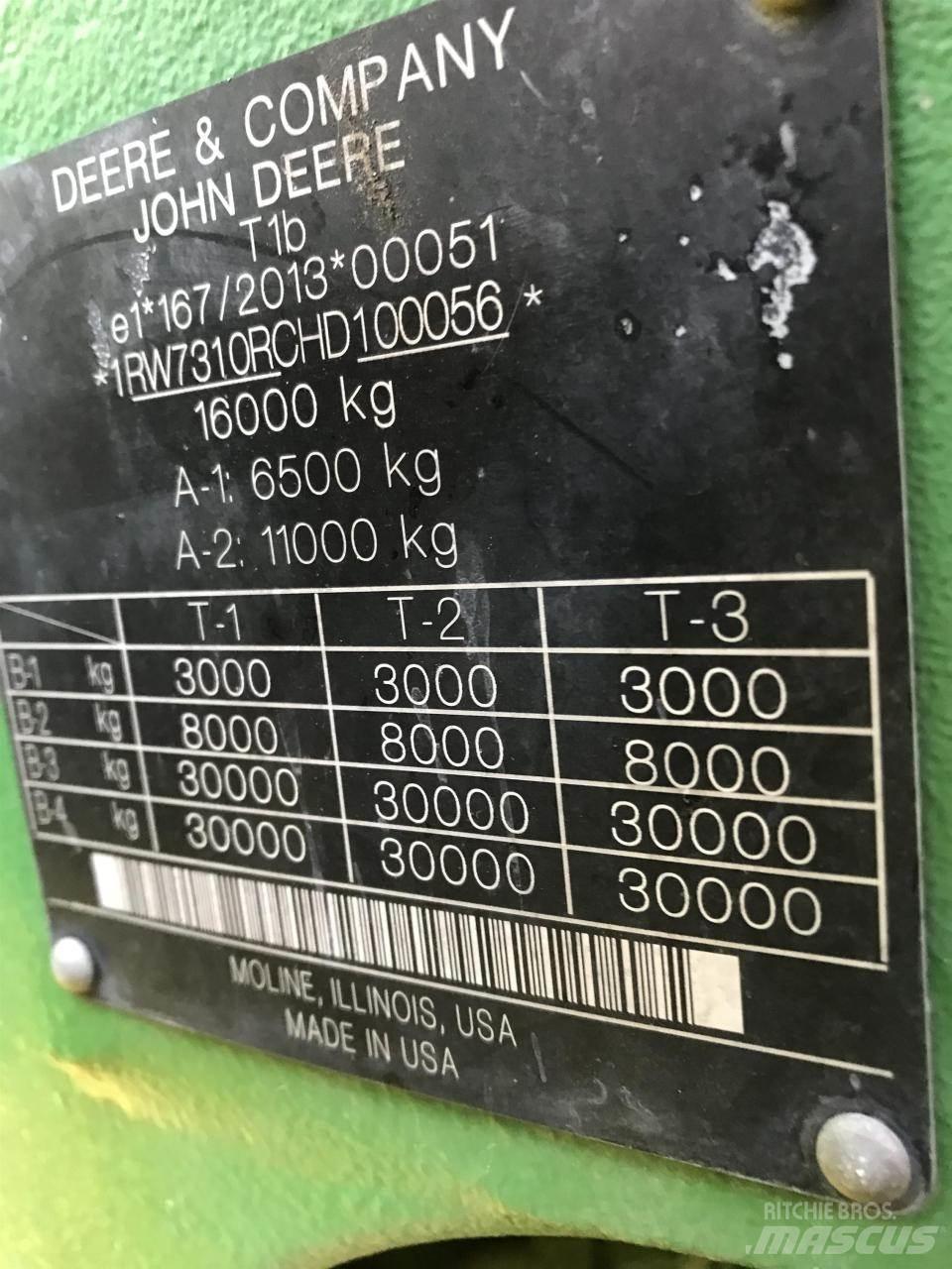 John Deere 7310R Tractoren