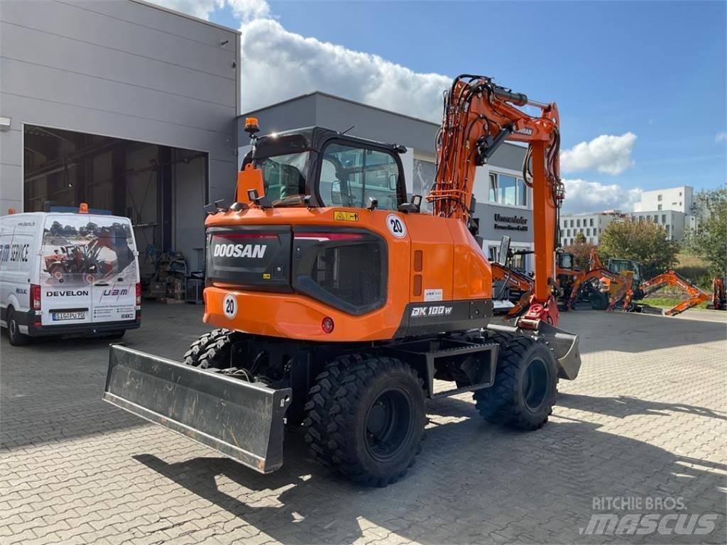 Doosan DX100W-7 Wielgraafmachines