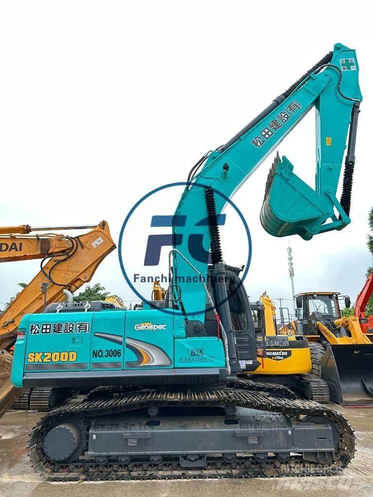Kobelco SK 200-8 Rupsgraafmachines