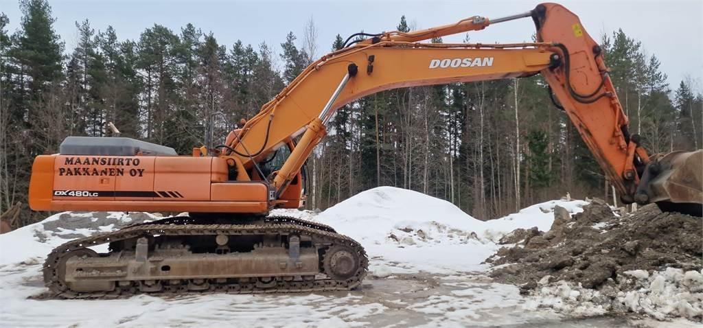 Doosan DX 480 LC Rupsgraafmachines