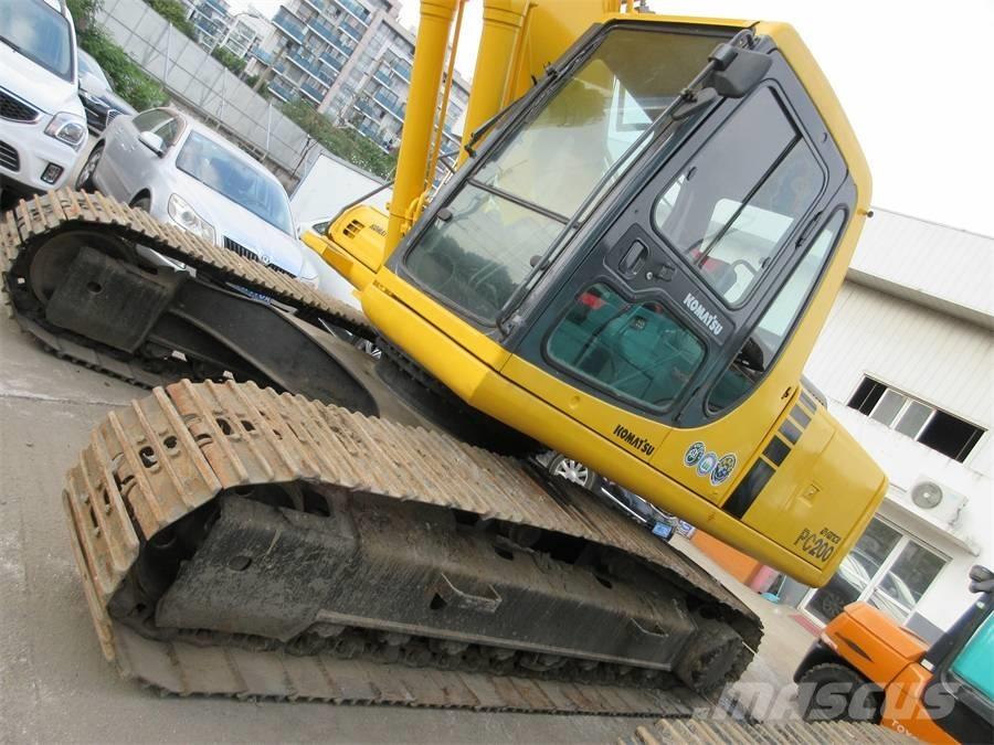 Komatsu PC 200-6 Rupsgraafmachines