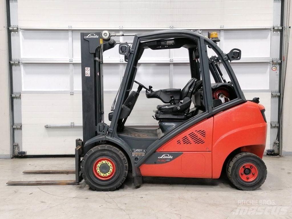 Linde H30T-02 LPG heftrucks
