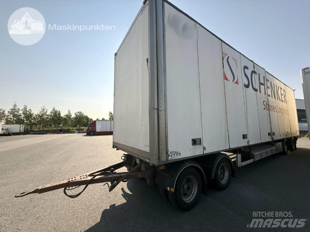 NTM UTP-39L-4 Gesloten opbouw trailers