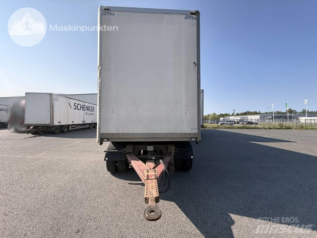 NTM UTP-39L-4 Gesloten opbouw trailers