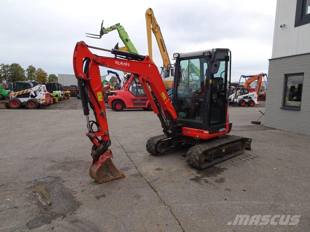 Kubota U27-4 Minigraafmachines < 7t
