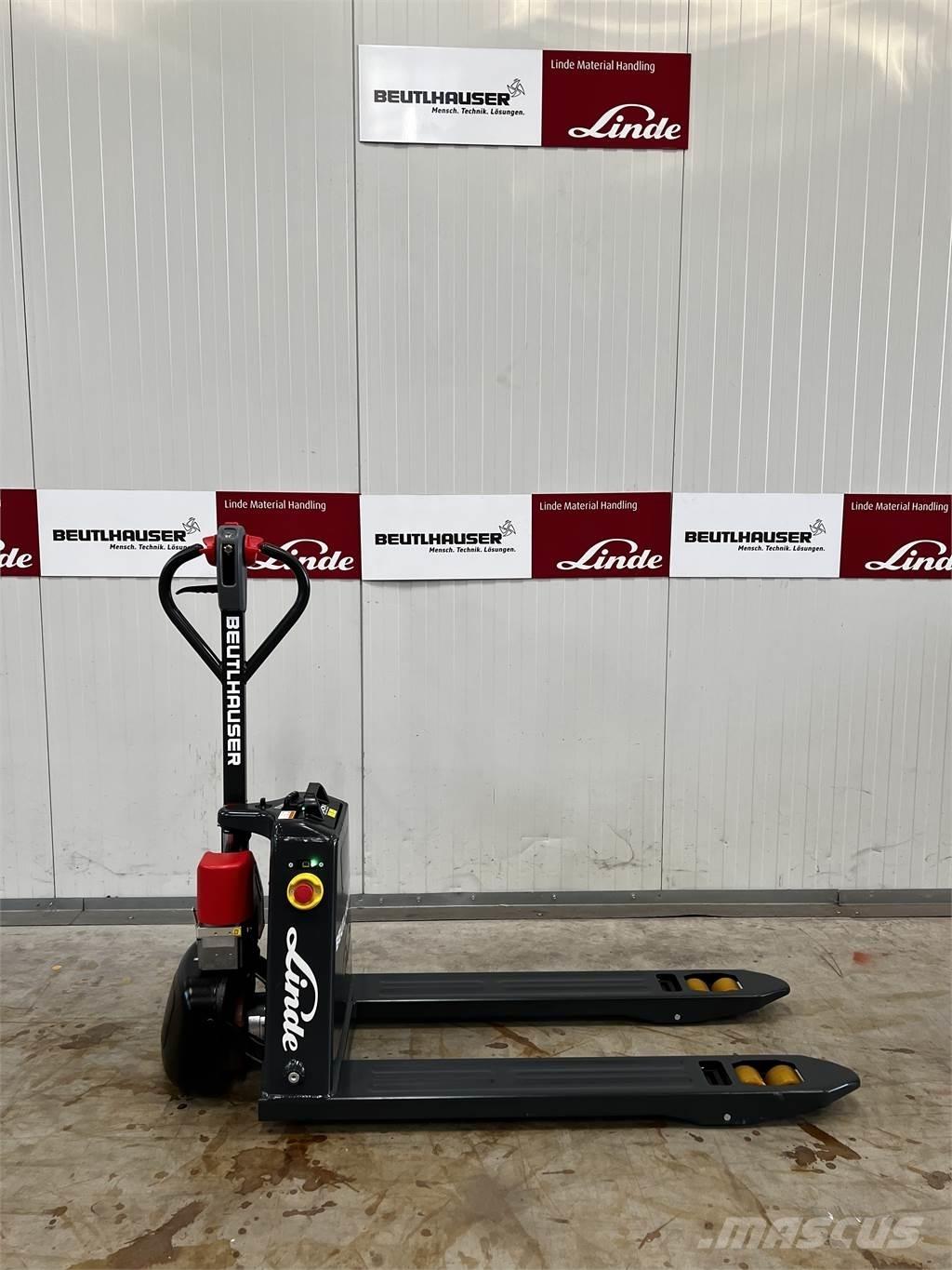 Linde MT15C Meeloop stapelaar