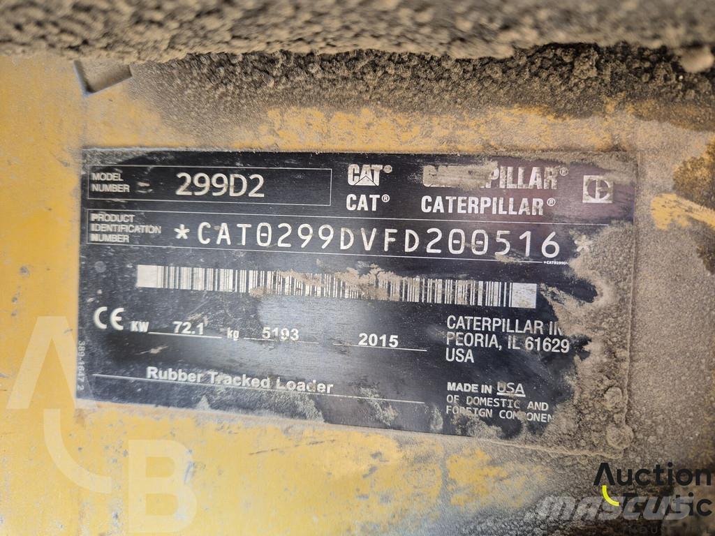 CAT 299 D 2 Rupsladers