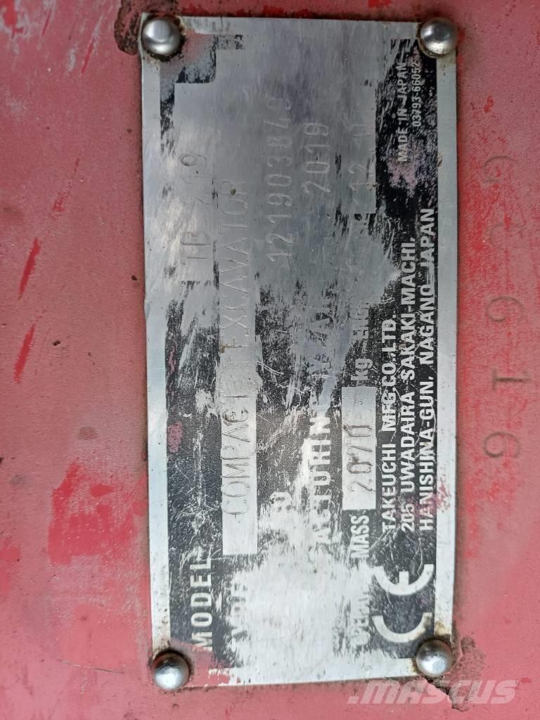 Takeuchi TB 219 Minigraafmachines < 7t