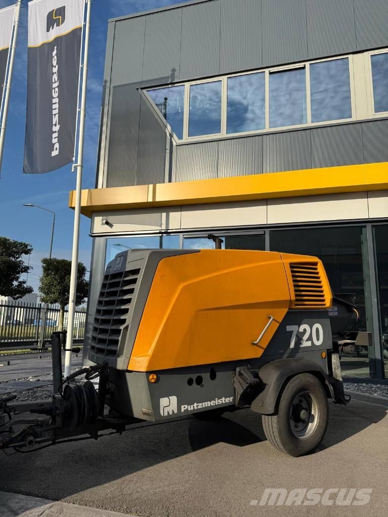 Putzmeister P 720 TD Betonpomptrucks