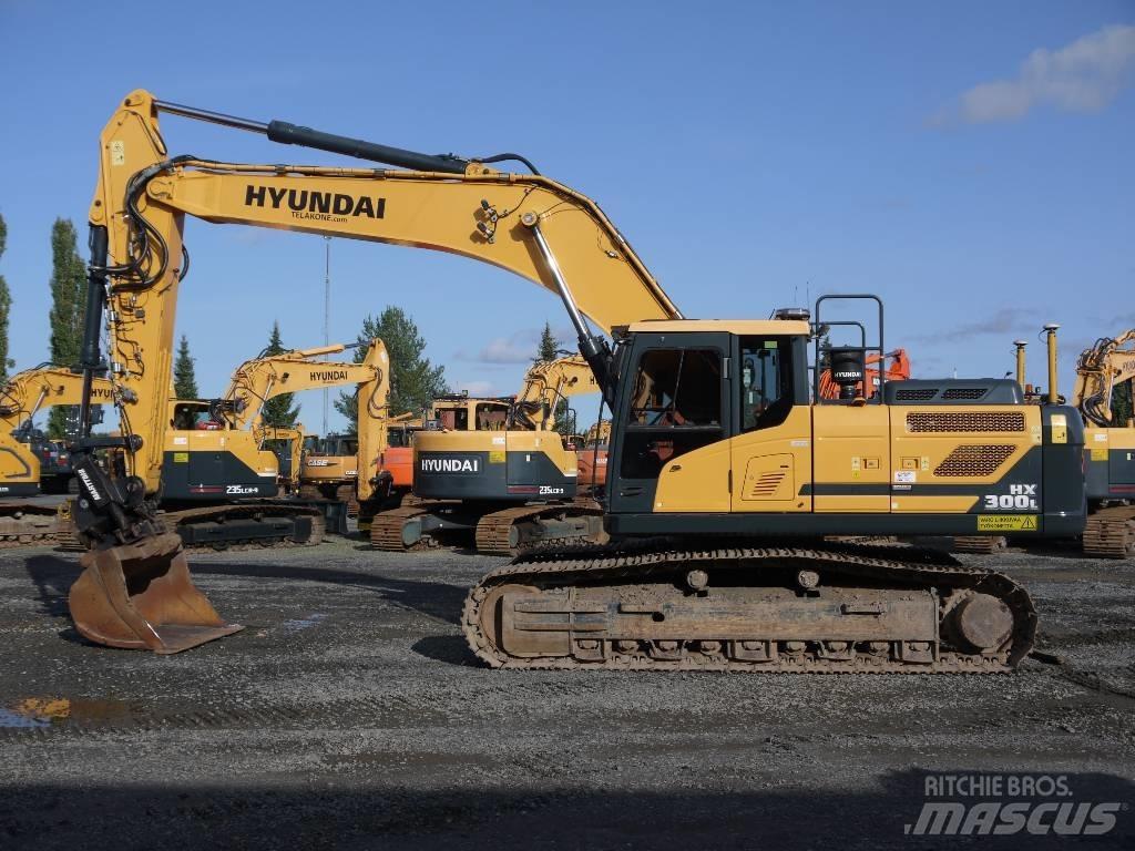 Hyundai HX 300 L Rupsgraafmachines
