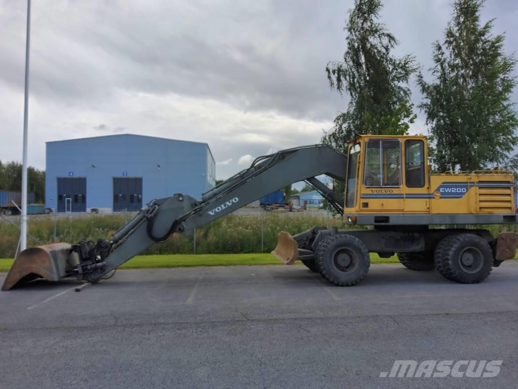 Volvo EW 200 Wielgraafmachines