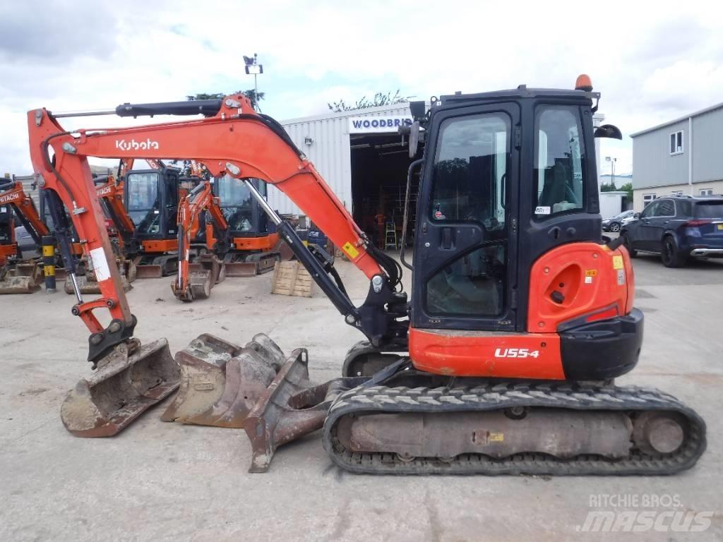 Kubota U 55-4 Minigraafmachines < 7t