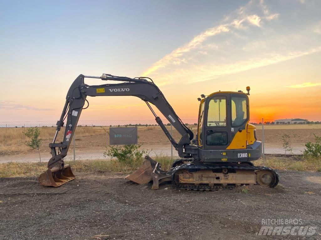 Volvo ECR 88 D Midigraafmachines 7t - 12t