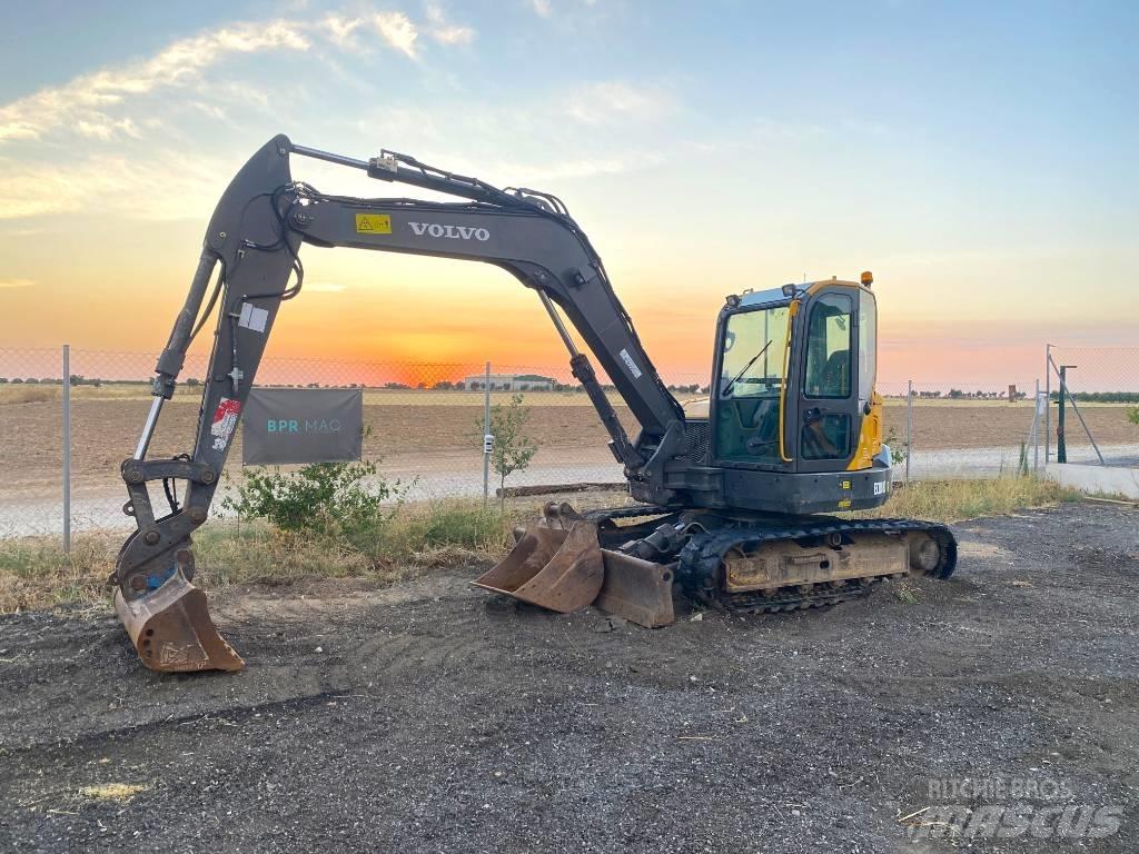 Volvo ECR 88 D Midigraafmachines 7t - 12t