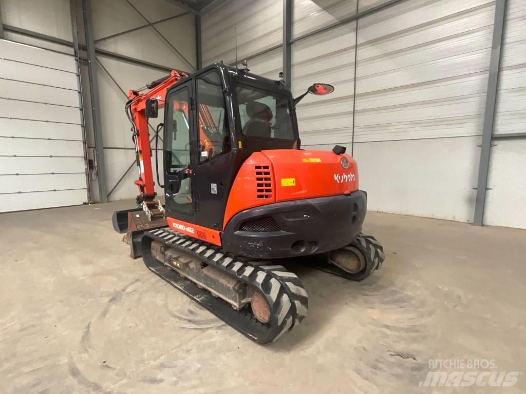 Kubota KX 080-4 A 2 Midigraafmachines 7t - 12t