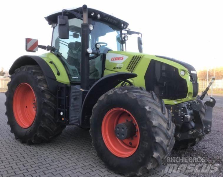 CLAAS AXION 870 Tractoren
