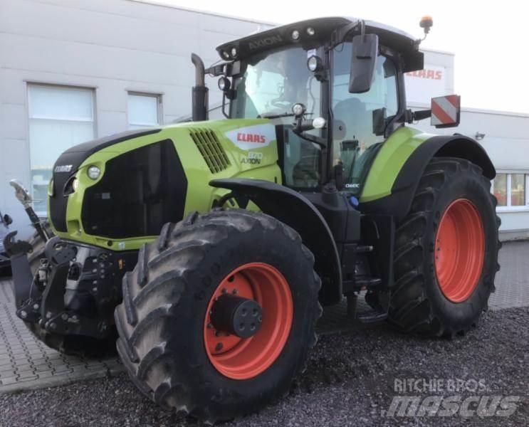 CLAAS AXION 870 Tractoren