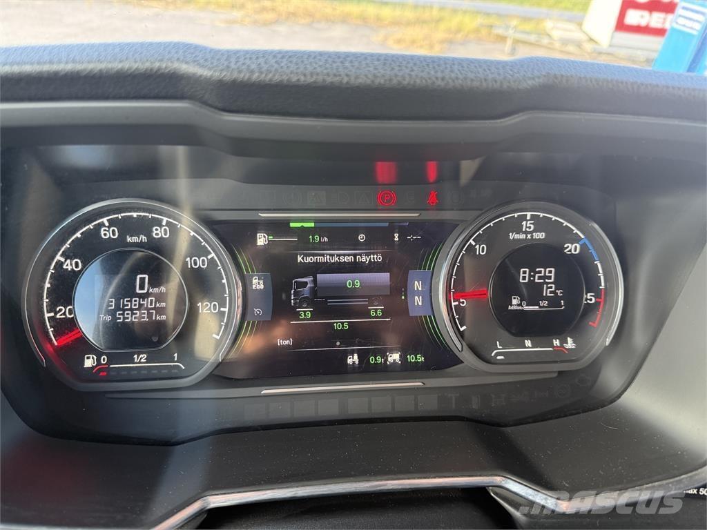 Scania P320 4X2 Bakwagens met gesloten opbouw