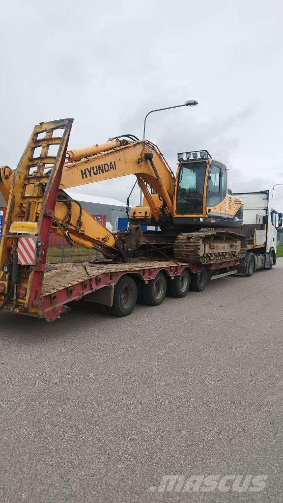 Hyundai 220 LC Rupsgraafmachines