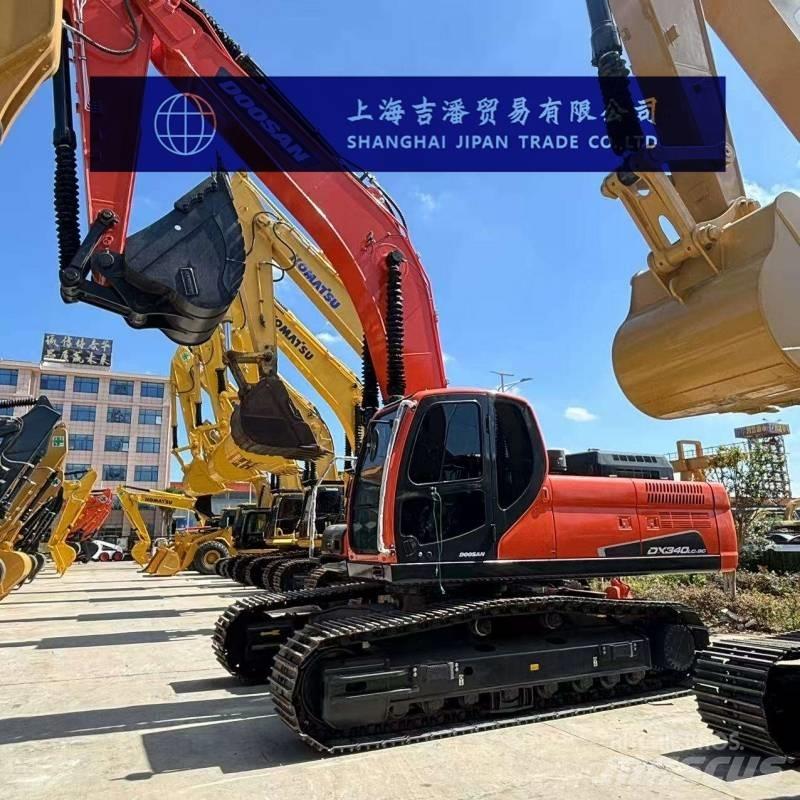 Doosan DX 340 Rupsgraafmachines