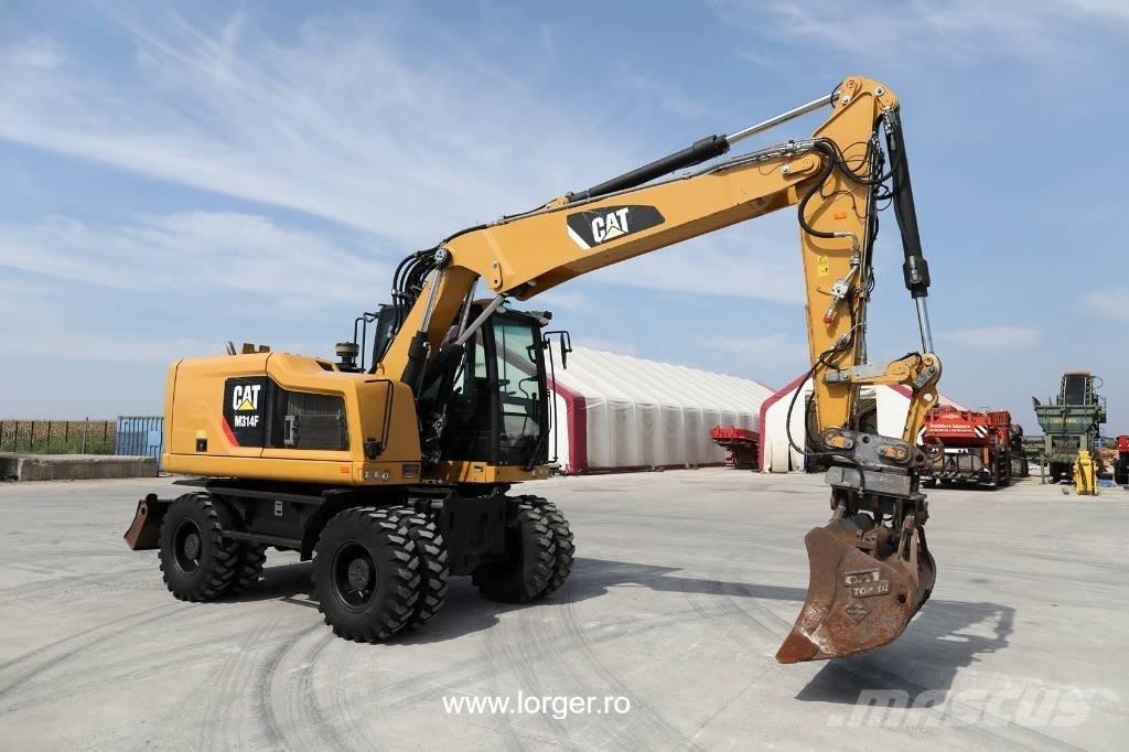 CAT M 314 F Wielgraafmachines