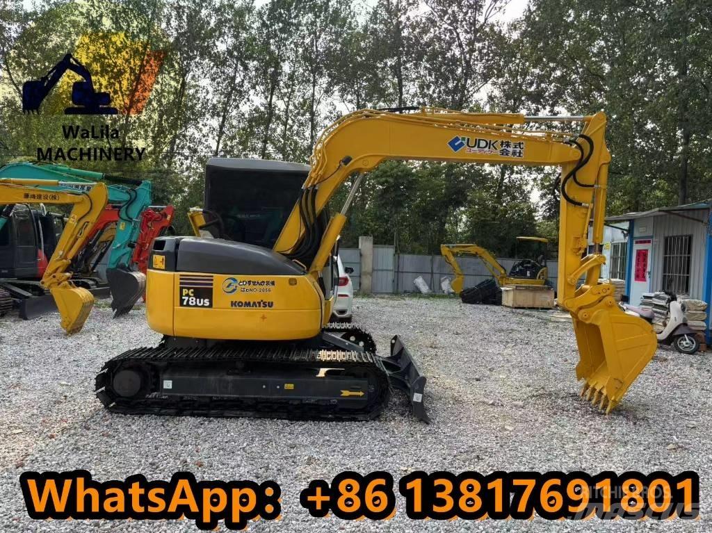 Komatsu PC 78 US Rupsgraafmachines
