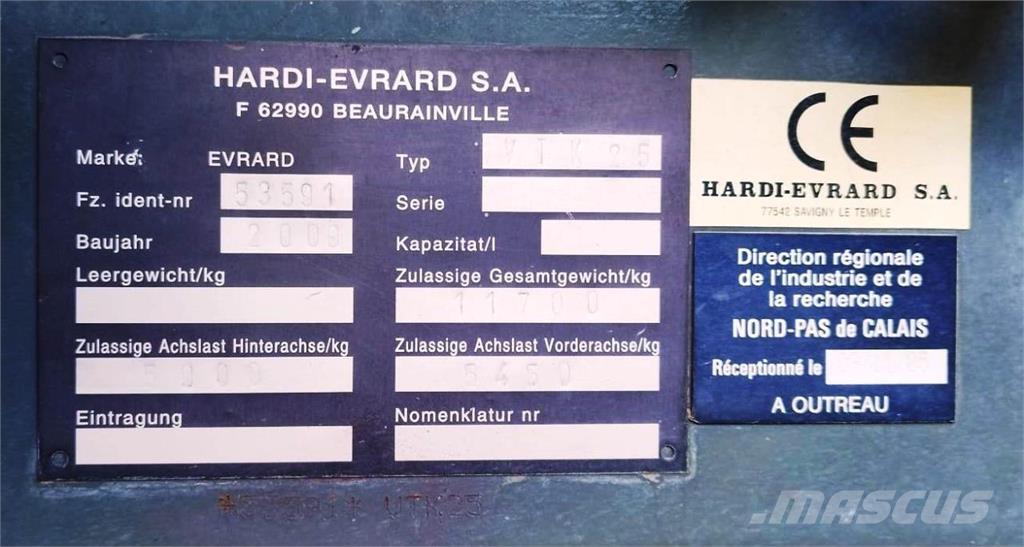 Hardi Alpha 2500i Zelfrijdende spuitmachines