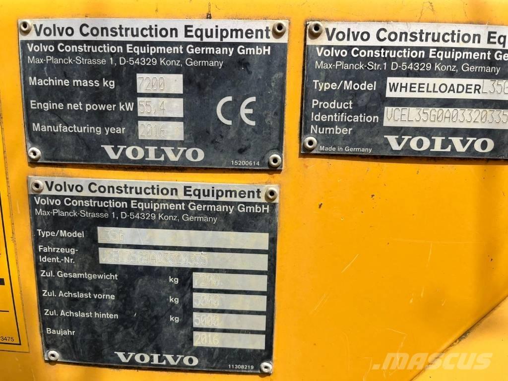 Volvo L 35 G Wielladers