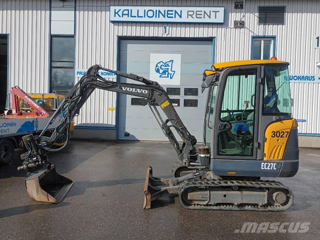 Volvo EC 27 C Minigraafmachines < 7t