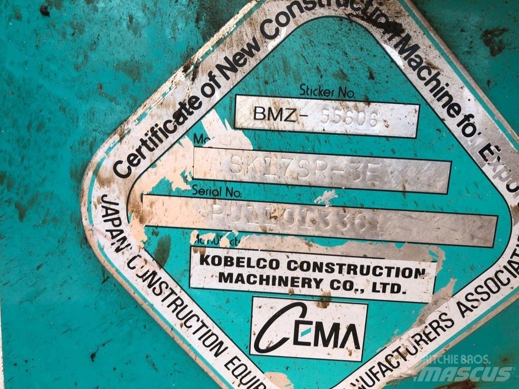 Kobelco SK 17 SR-5 Minigraafmachines < 7t