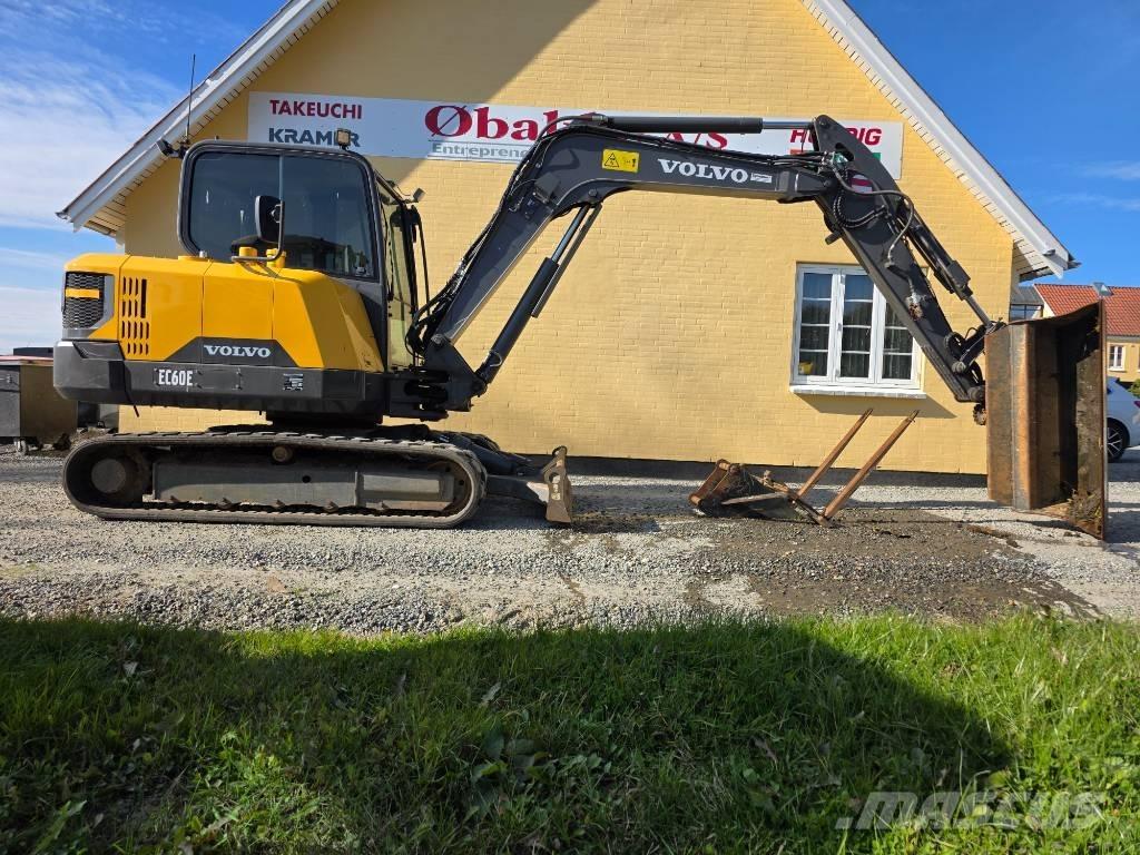 Volvo EC60E Midigraafmachines 7t - 12t