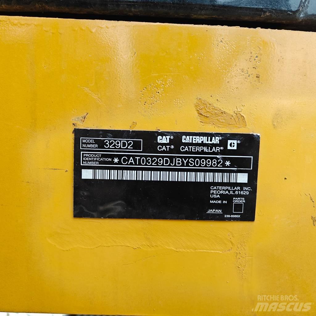 CAT 329 DD Rupsgraafmachines