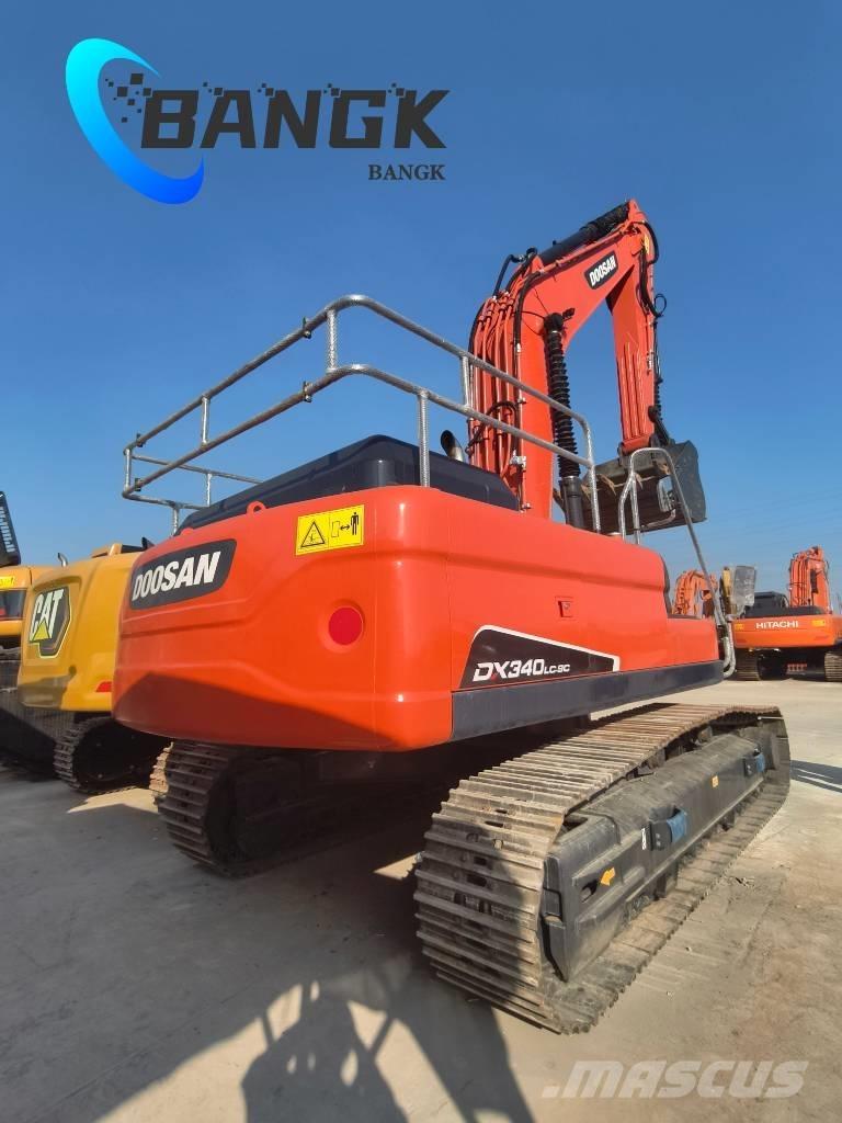 Doosan DX 340 LC Rupsgraafmachines