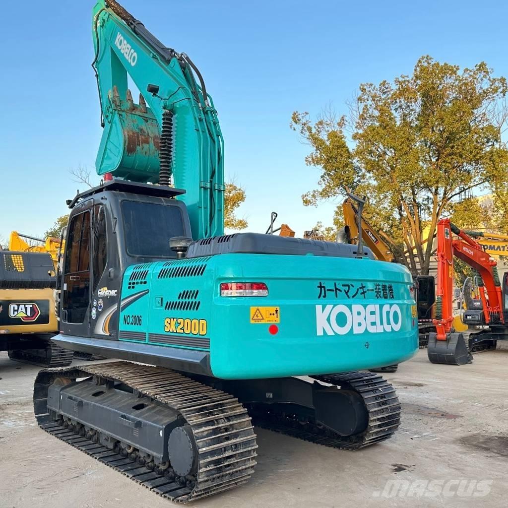 Kobelco SK 200 Rupsgraafmachines